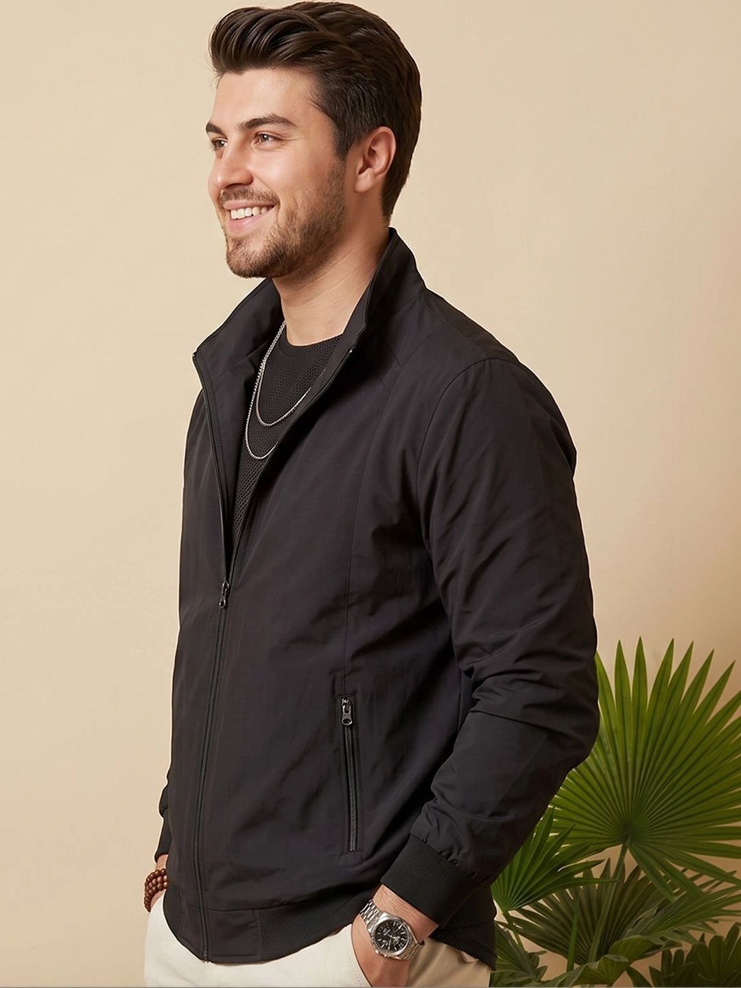 Moda Rapido Men Lightweight Bomber Jacket-picture-28