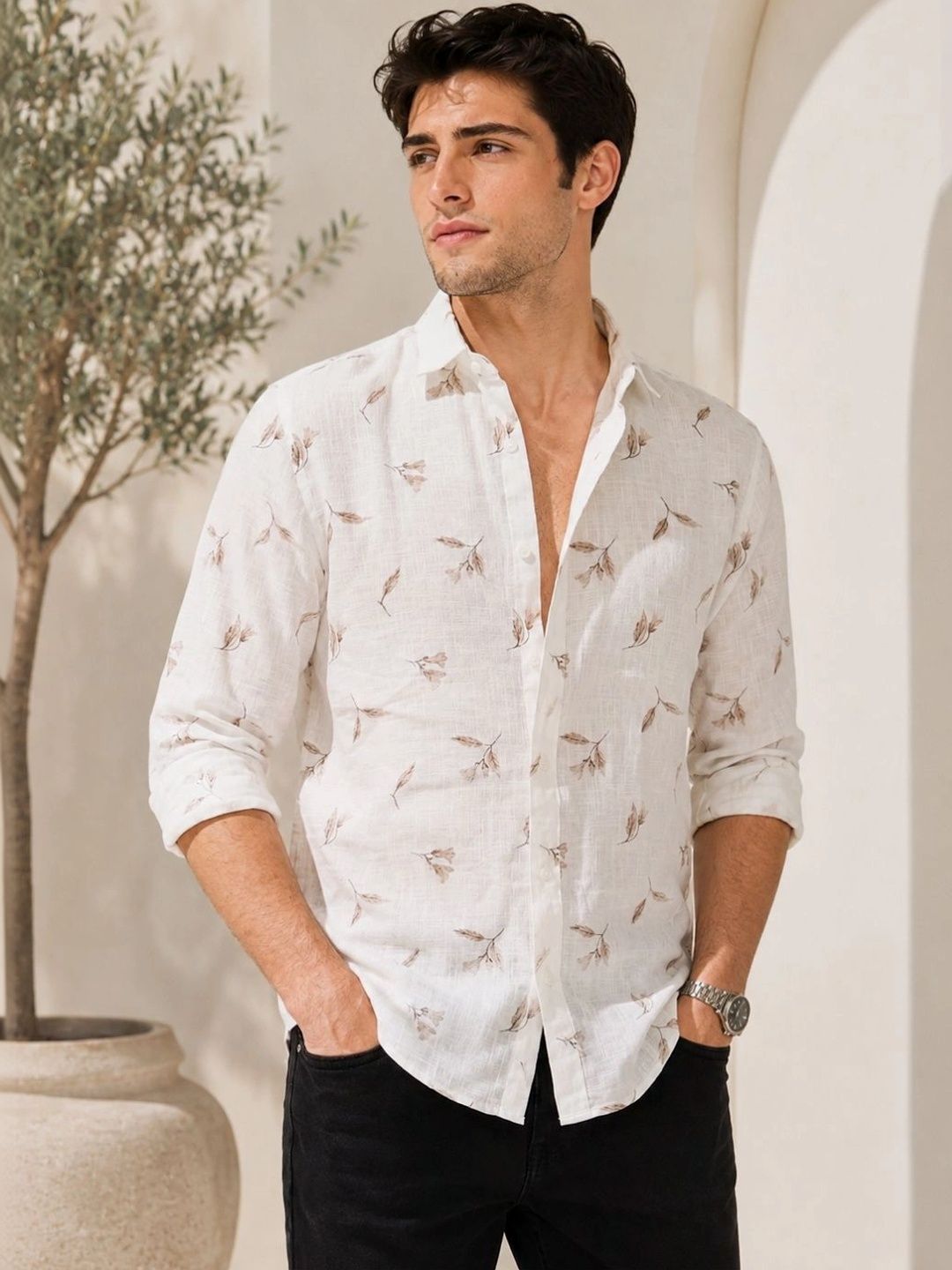 Club Ak Men Premium Floral Printed Casual Shirt-picture-18