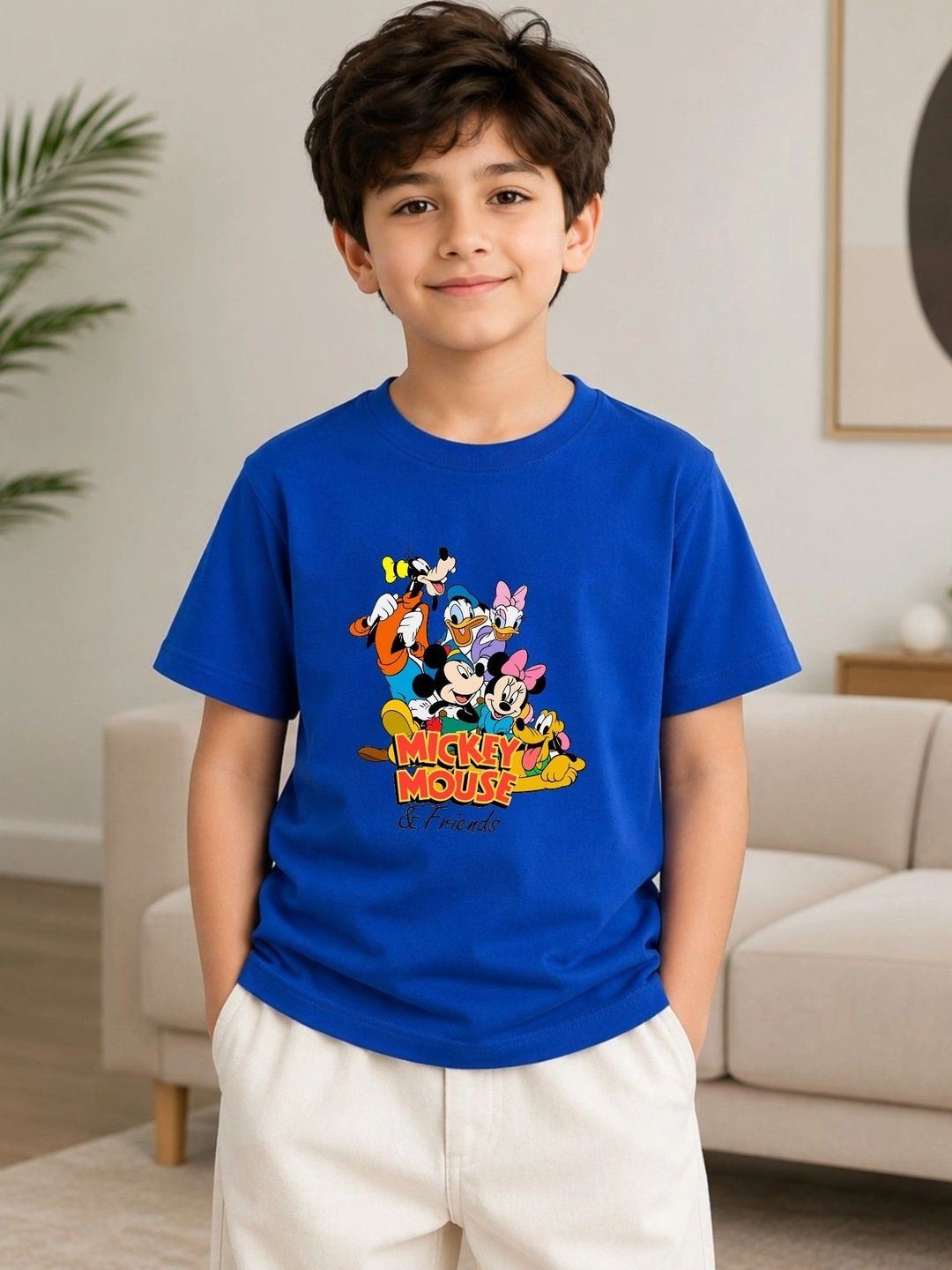 Disney By Miss and Chief Boys Printed T-shirt-image-34