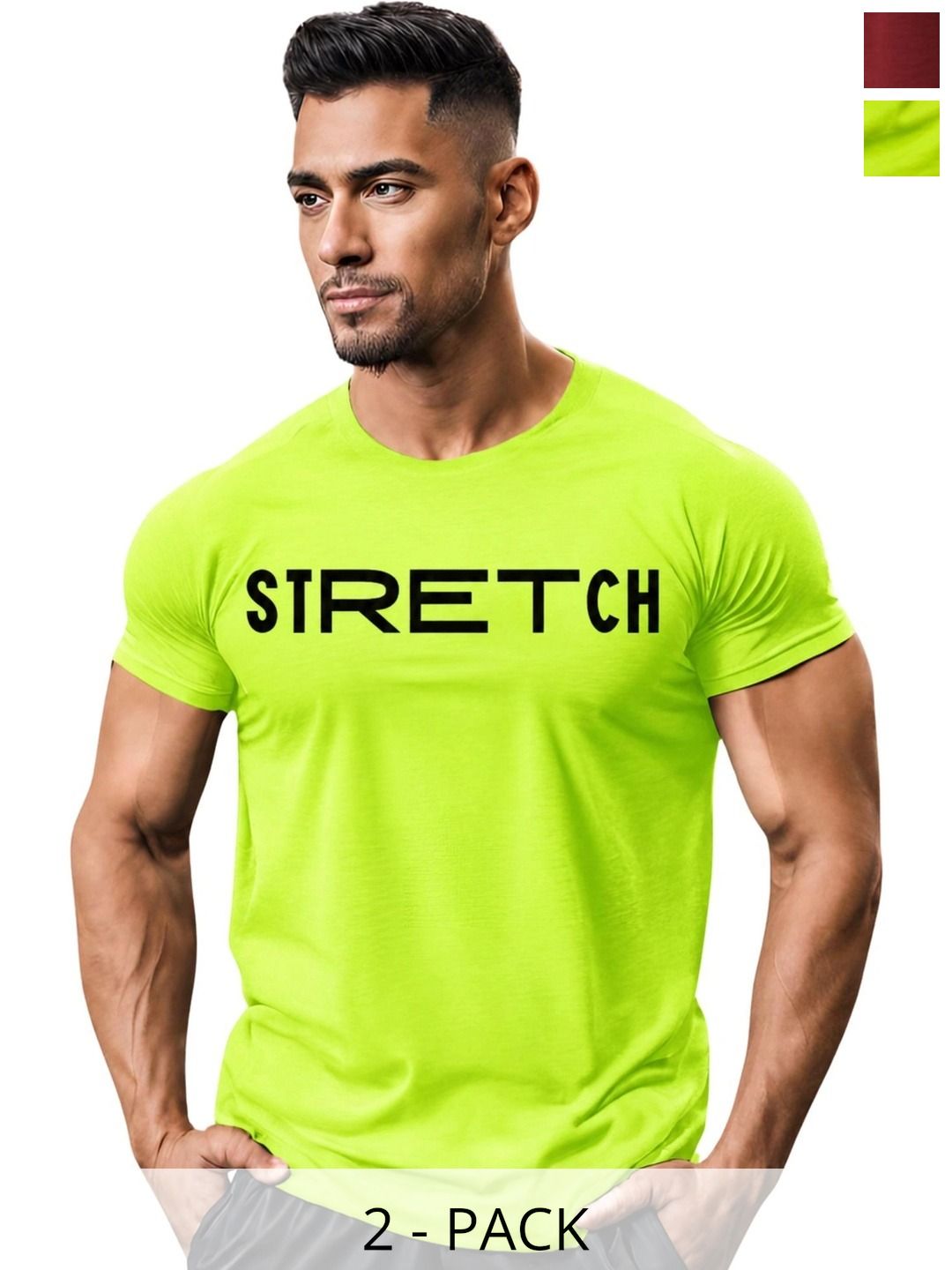 3Colors Men Typography 2 Printed Moisture Wicking T-shirt-picture-37