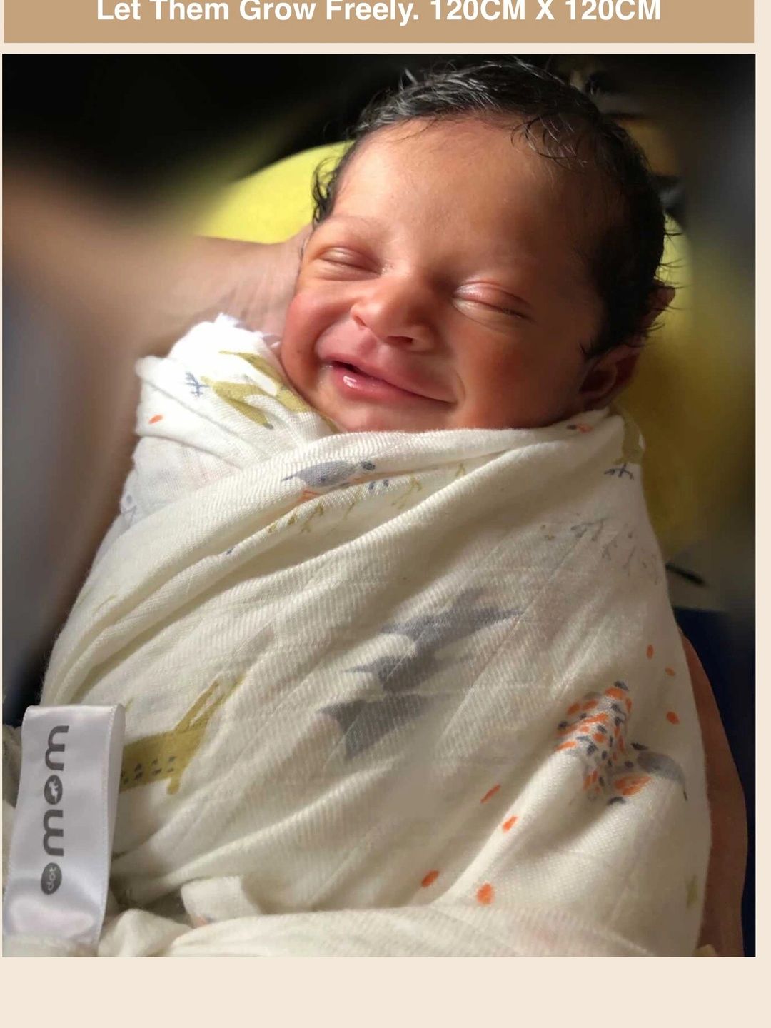 DOTMOM Hypoallergenic & Antibacterial Organic Bamboo Swaddle-picture-15