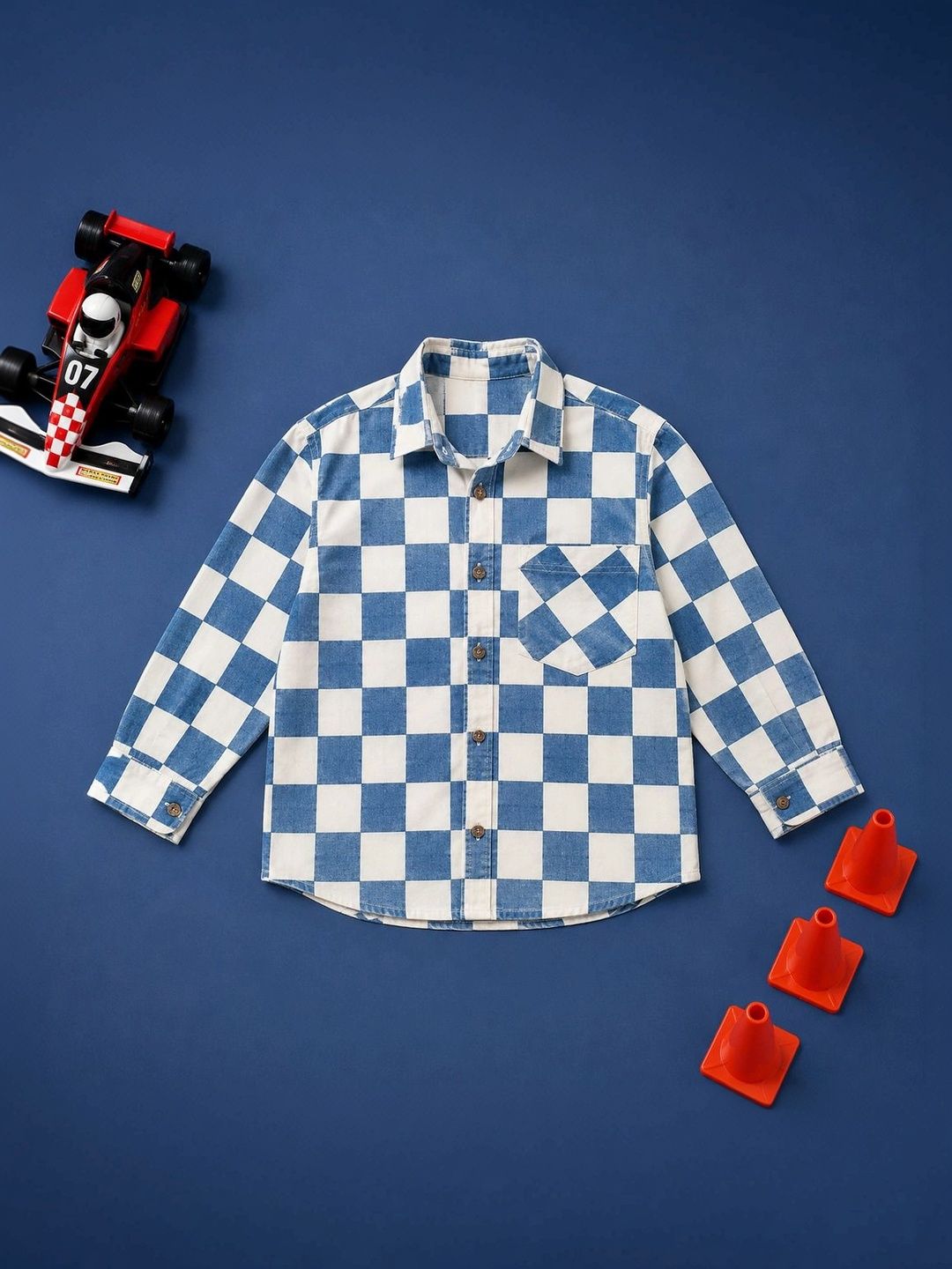 PicklePop Kids Boys Comfort Checked Casual Shirt-picture-45