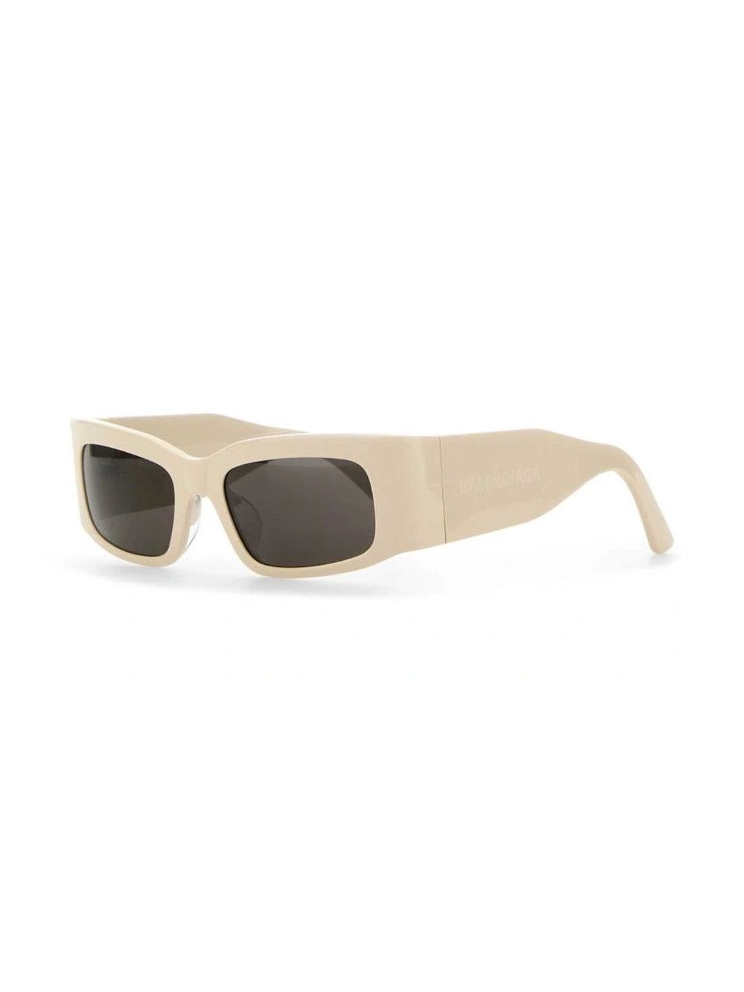 Balenciaga Women Grey Rectangle Sunglasses with-picture-47