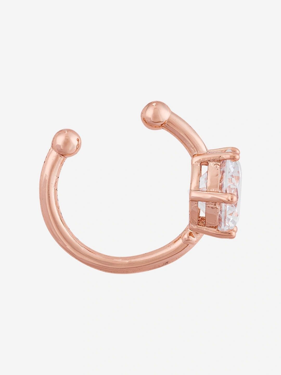 Kushal's Fashion Jewellery Circular Ear Cuff Earrings-picture-52