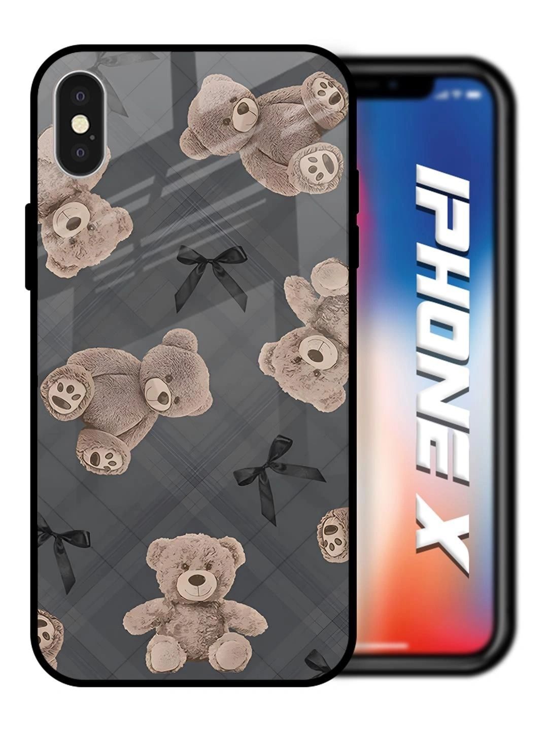 QRIOH Conversational Printed iPhone X Back Case Mobile Accessories-picture-12