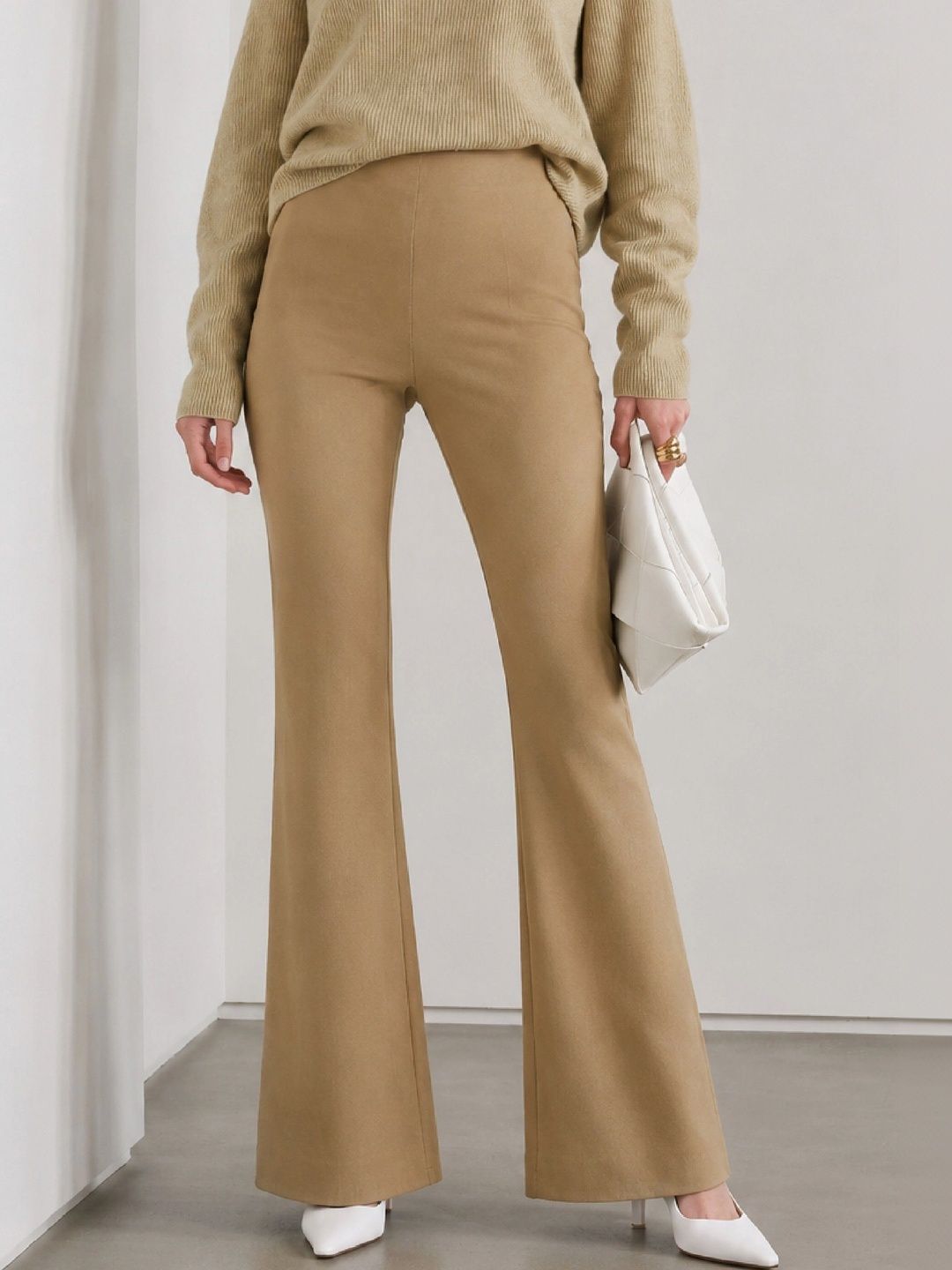 SASSAFRAS BASICS Women Slim Fit Trousers-picture-3