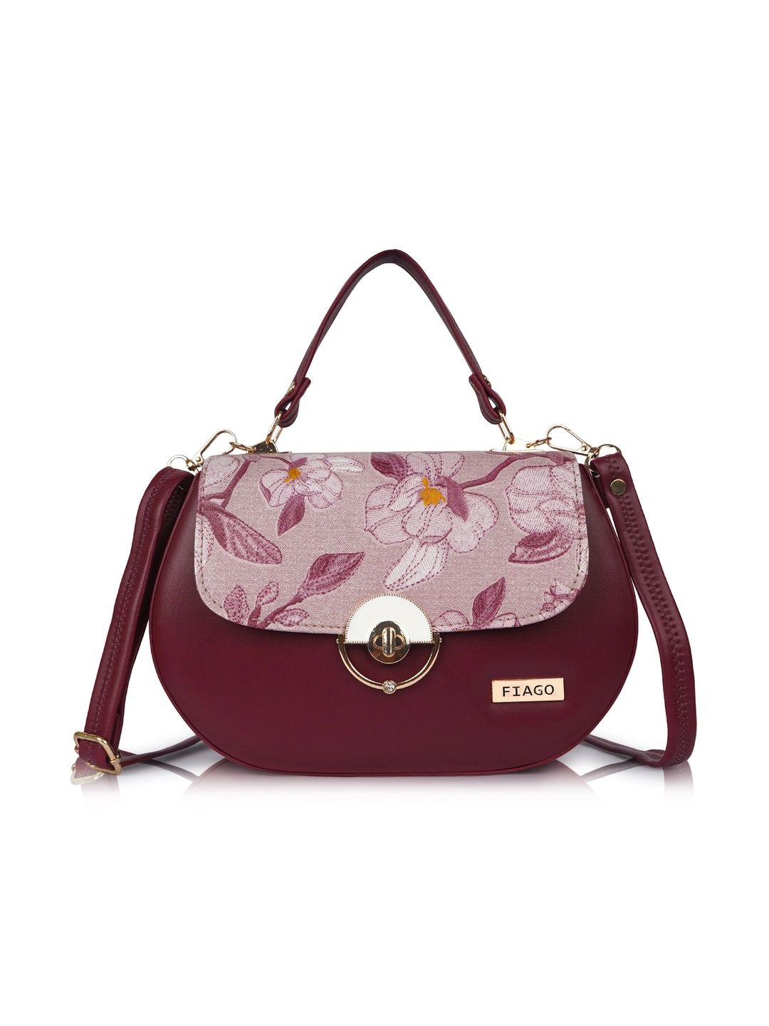 Fiago Floral Printed PU Sling Bag-picture-42