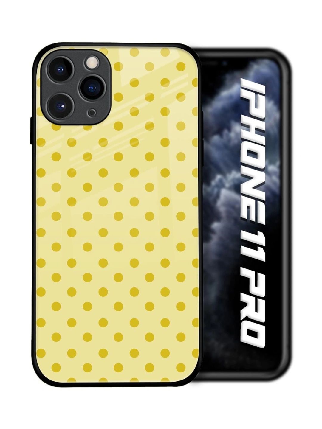 QRIOH Geometric Printed iPhone 11 Pro Back Case Mobile Accessories-picture-44