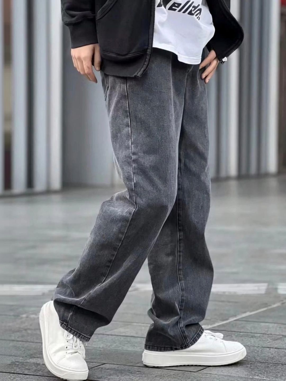 FLAYING Men Relaxed Fit Mid-Rise Jeans-picture-20