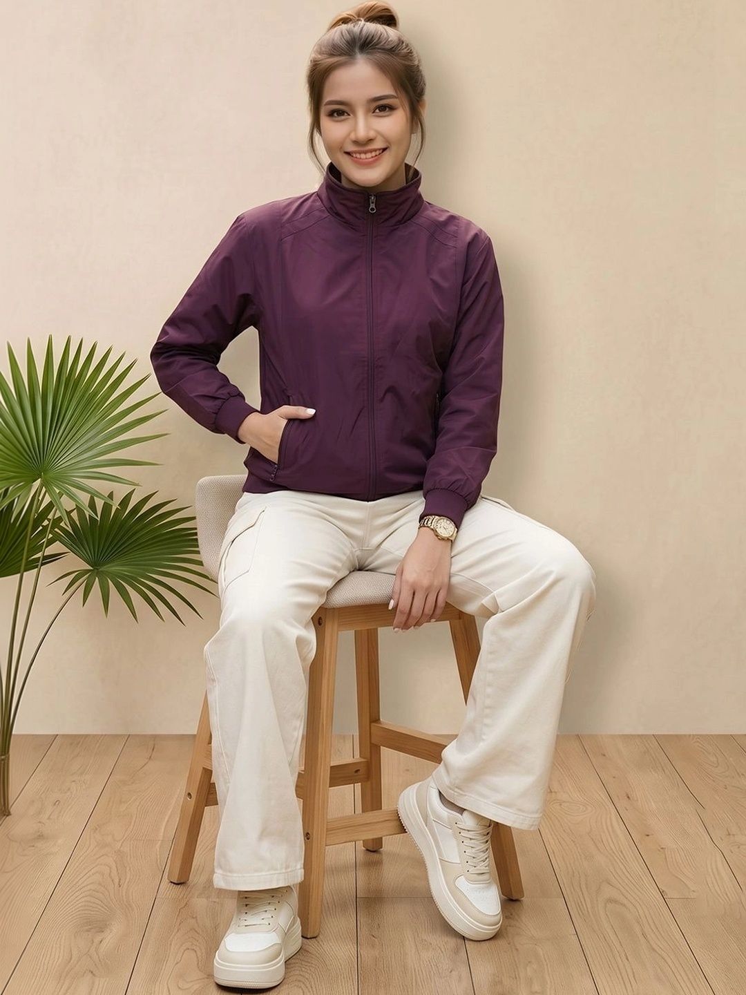 SZN Women Lightweight Woven Jacket-picture-32