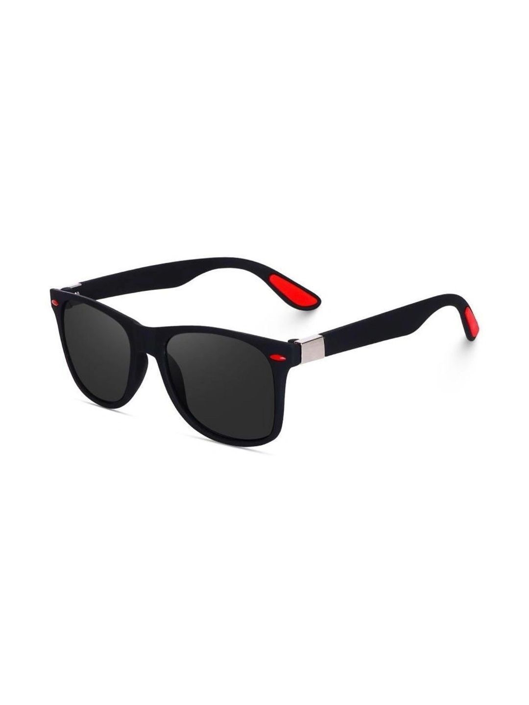 EYELLUSION Women Black Lens & Black Wayfarer Sunglasses with-image-19