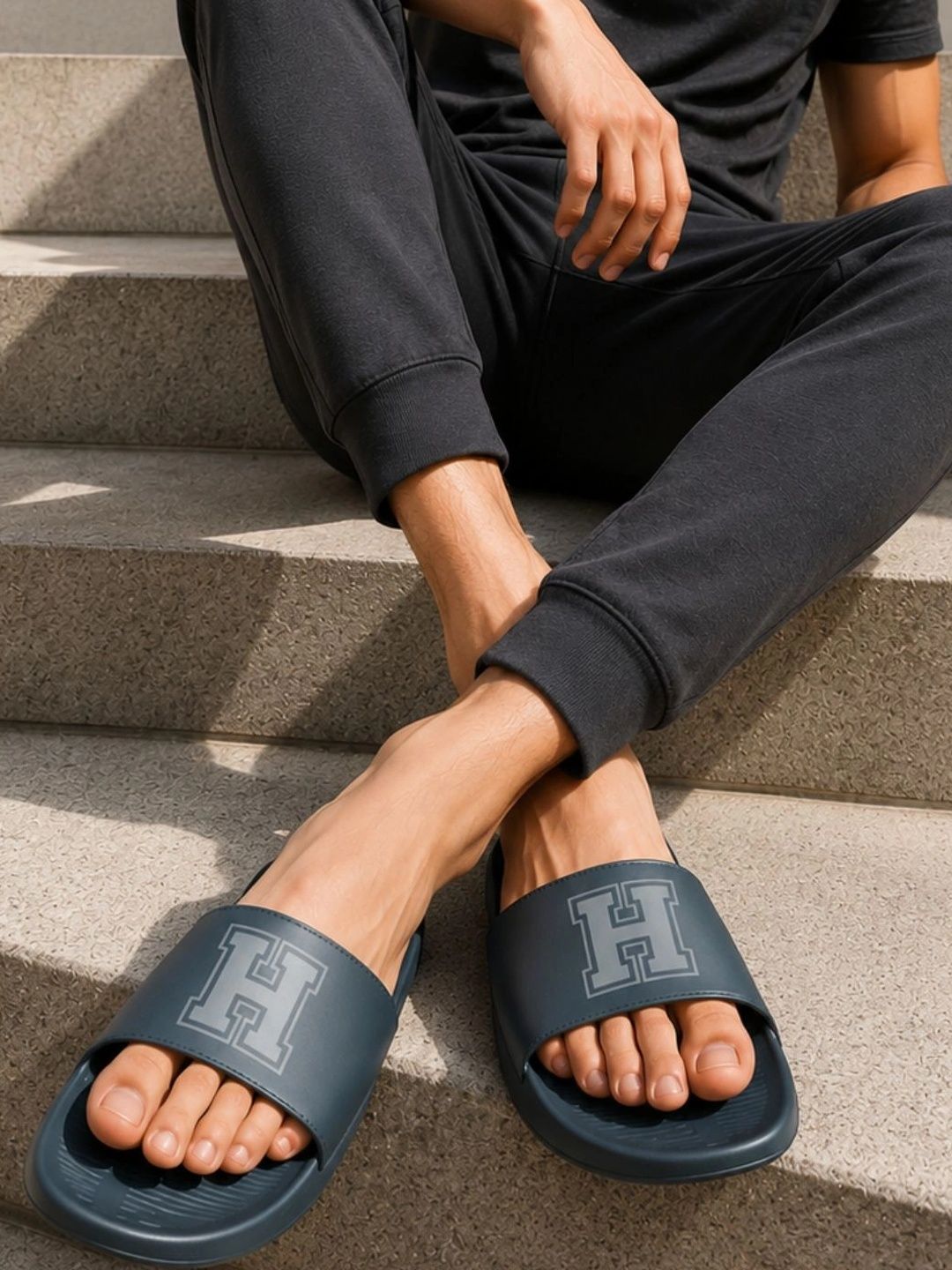 Harvard Men Printed Sliders-picture-53