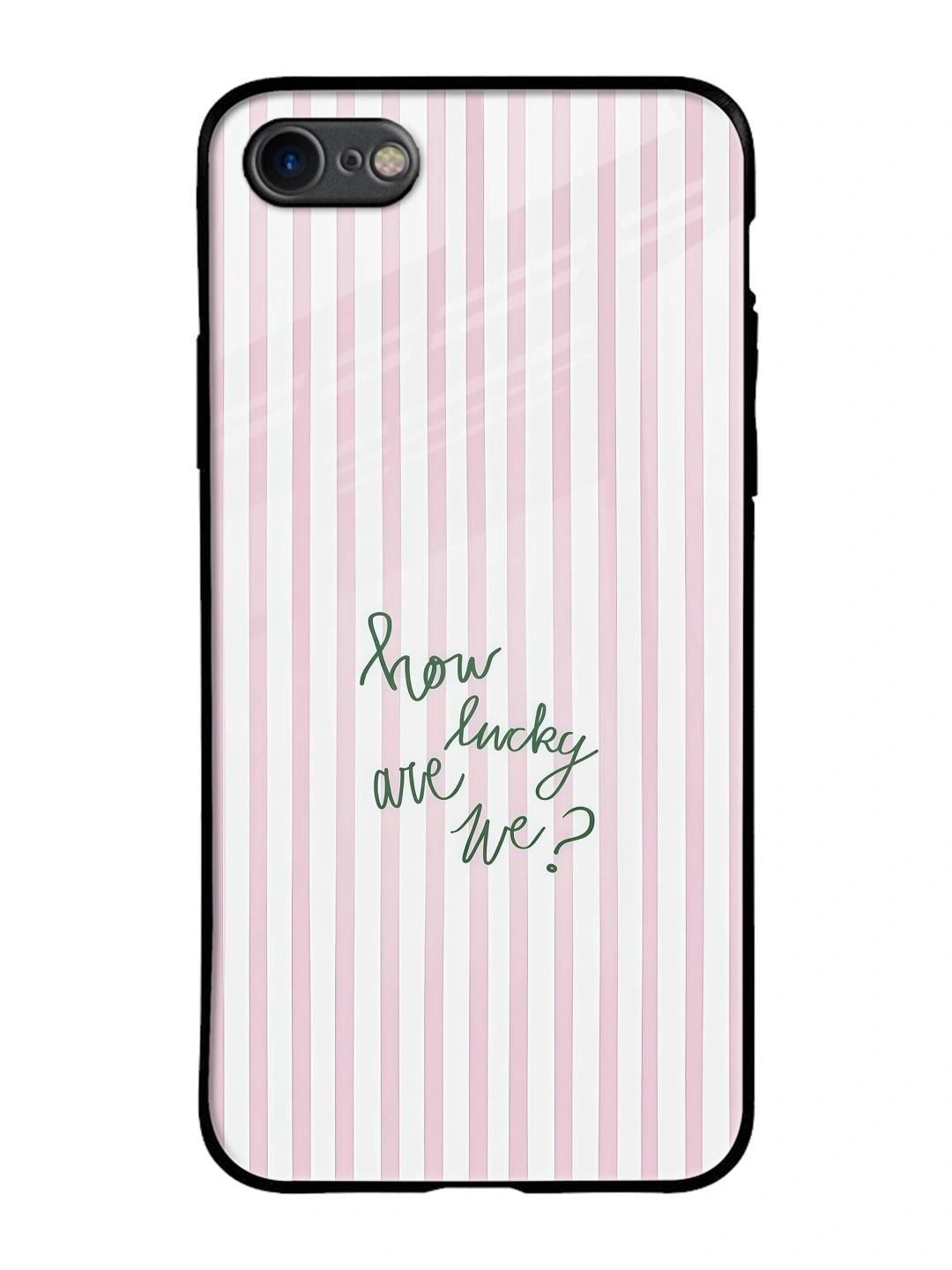 QRIOH Typography Printed iPhone 8 Back Case Mobile Accessories-picture-36