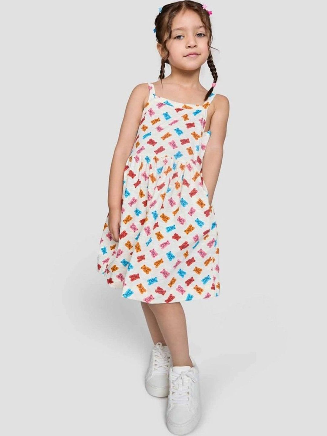 Kiggle Print A-Line Dress-picture-16