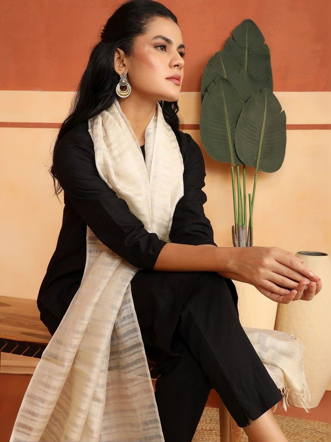 Fabindia Woven Design Dupatta-picture-49