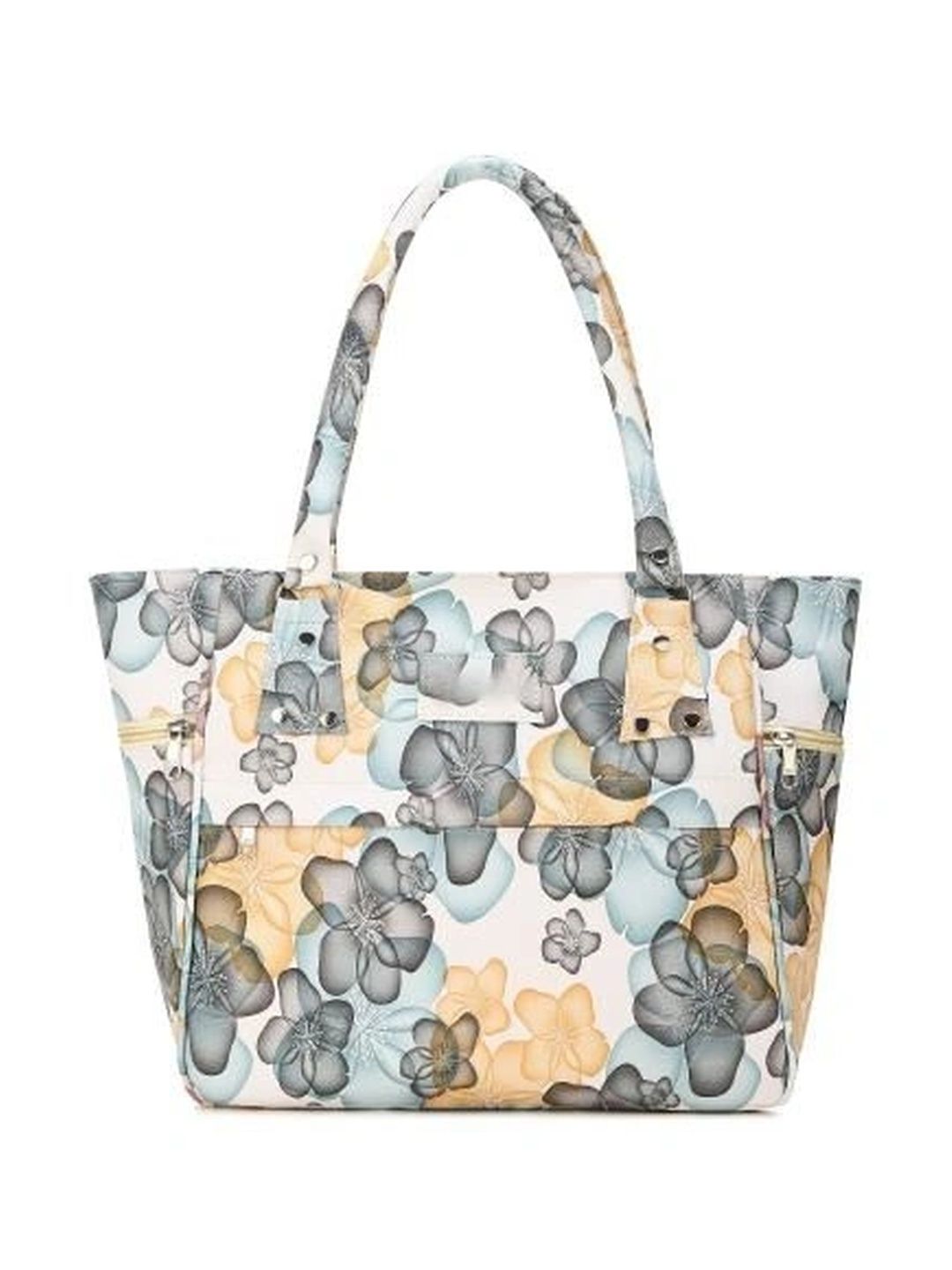 TURBOMAX Floral Printed PU Tote Bag-picture-39