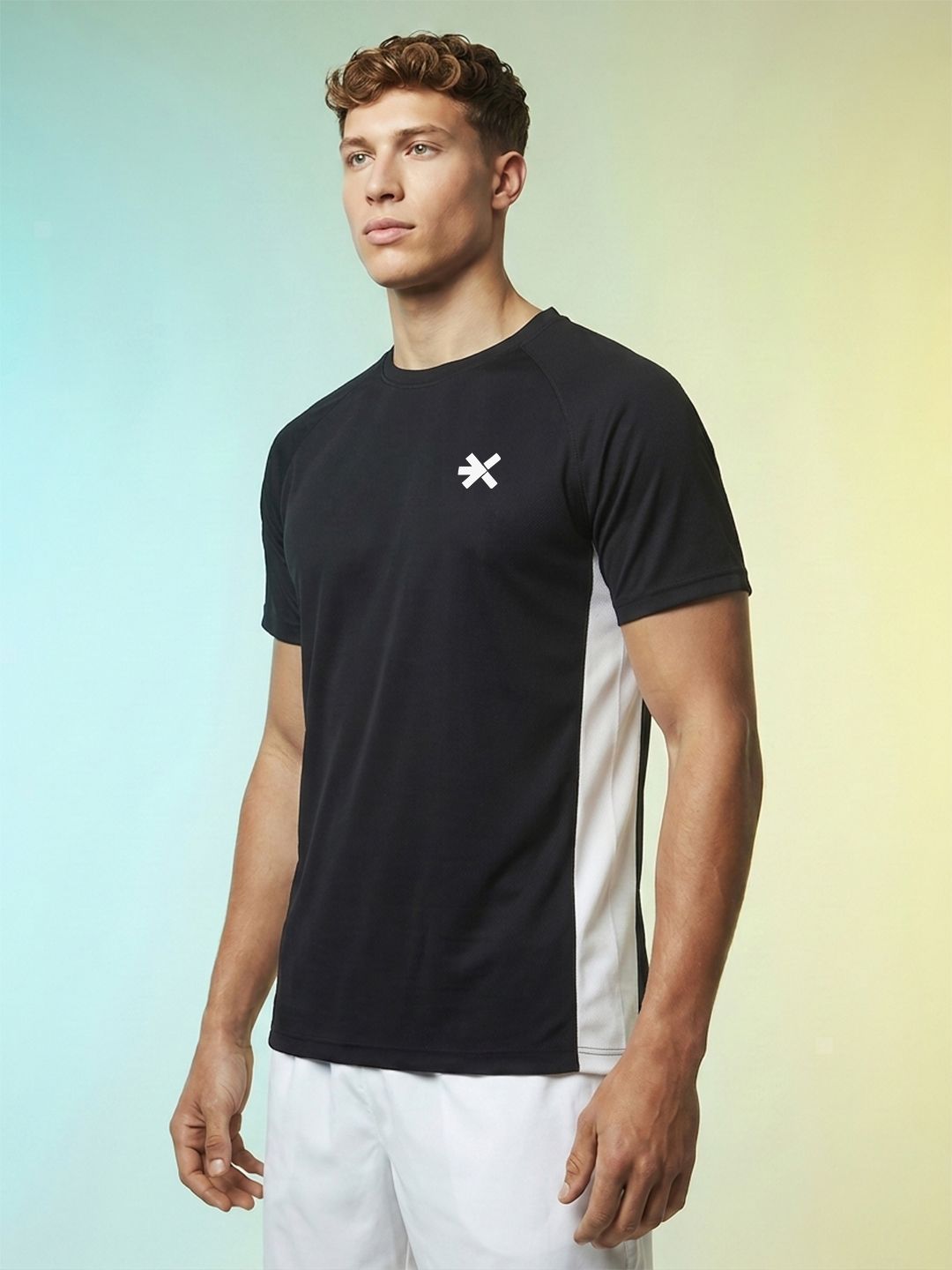 HRX by Hrithik Roshan Colourblocked Rapid-Dry Training T-shirt-picture-16