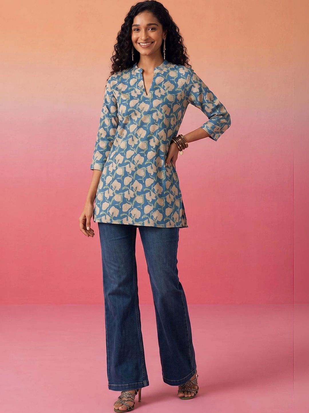 AADVIKA Botanical Printed Kurti-picture-46