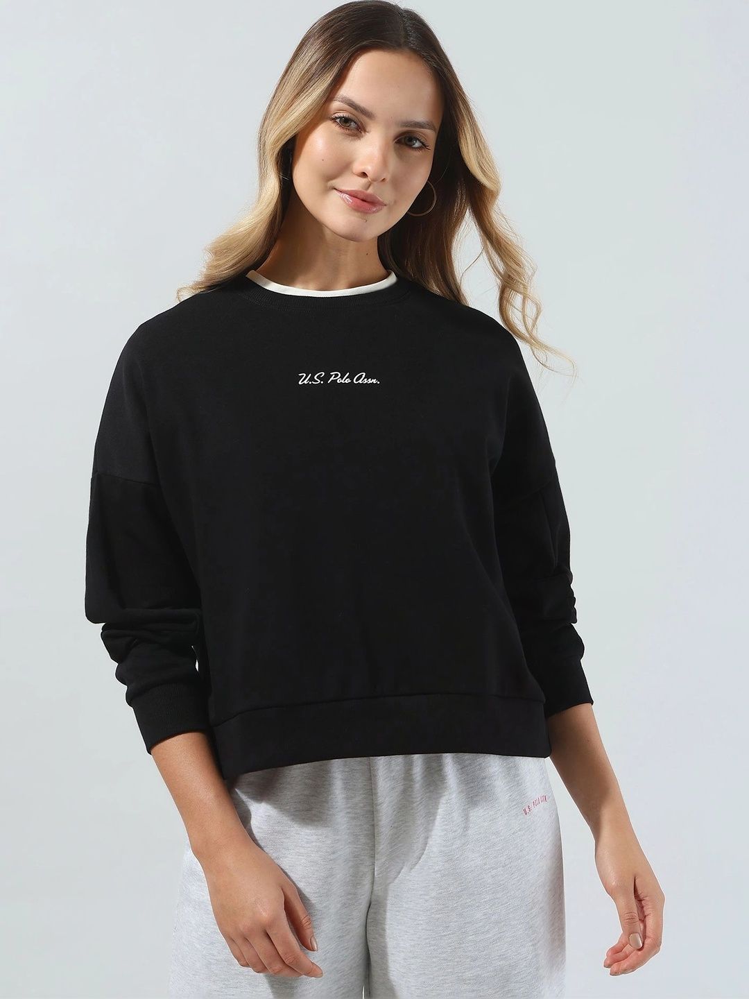 U.S. Polo Assn. Women Women Printed Sweatshirt-picture-41