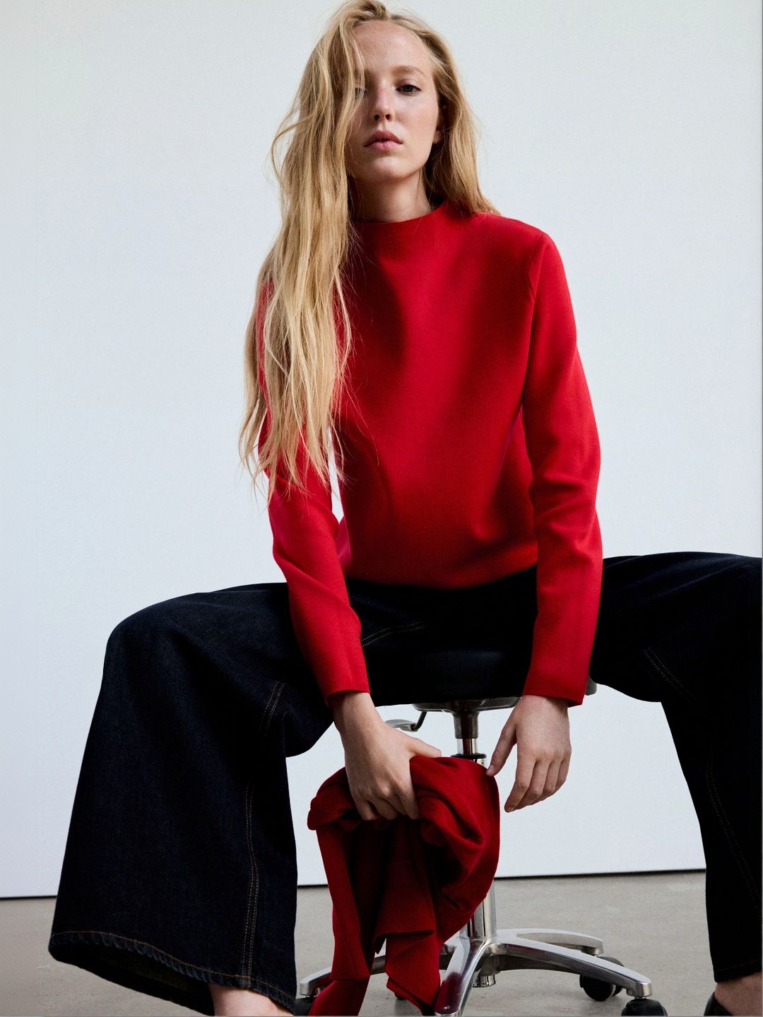 MANGO High Neck Knitted Pullover-picture-19