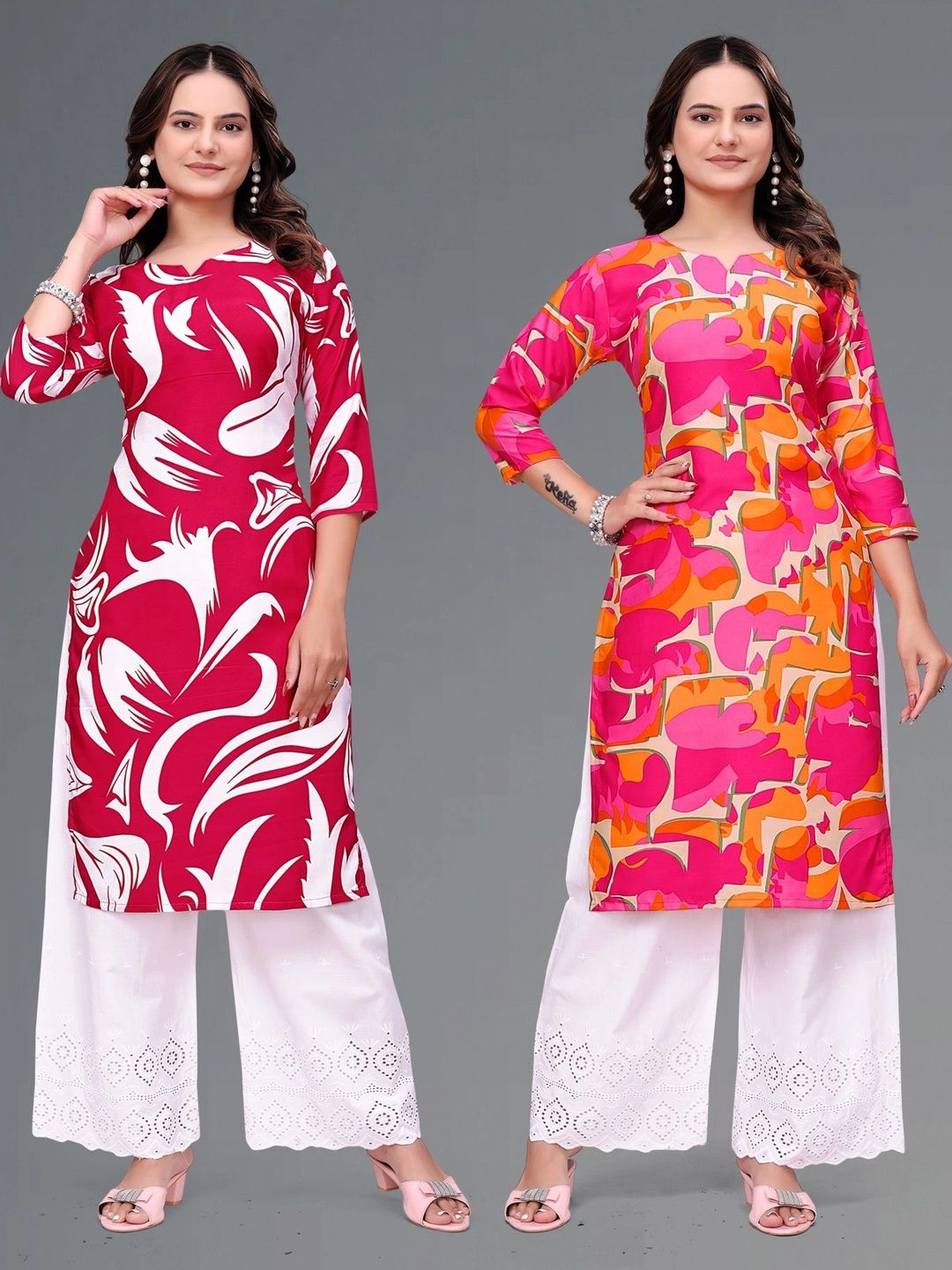 MENFLUENT Printed Pure Crepe Kurti-picture-25