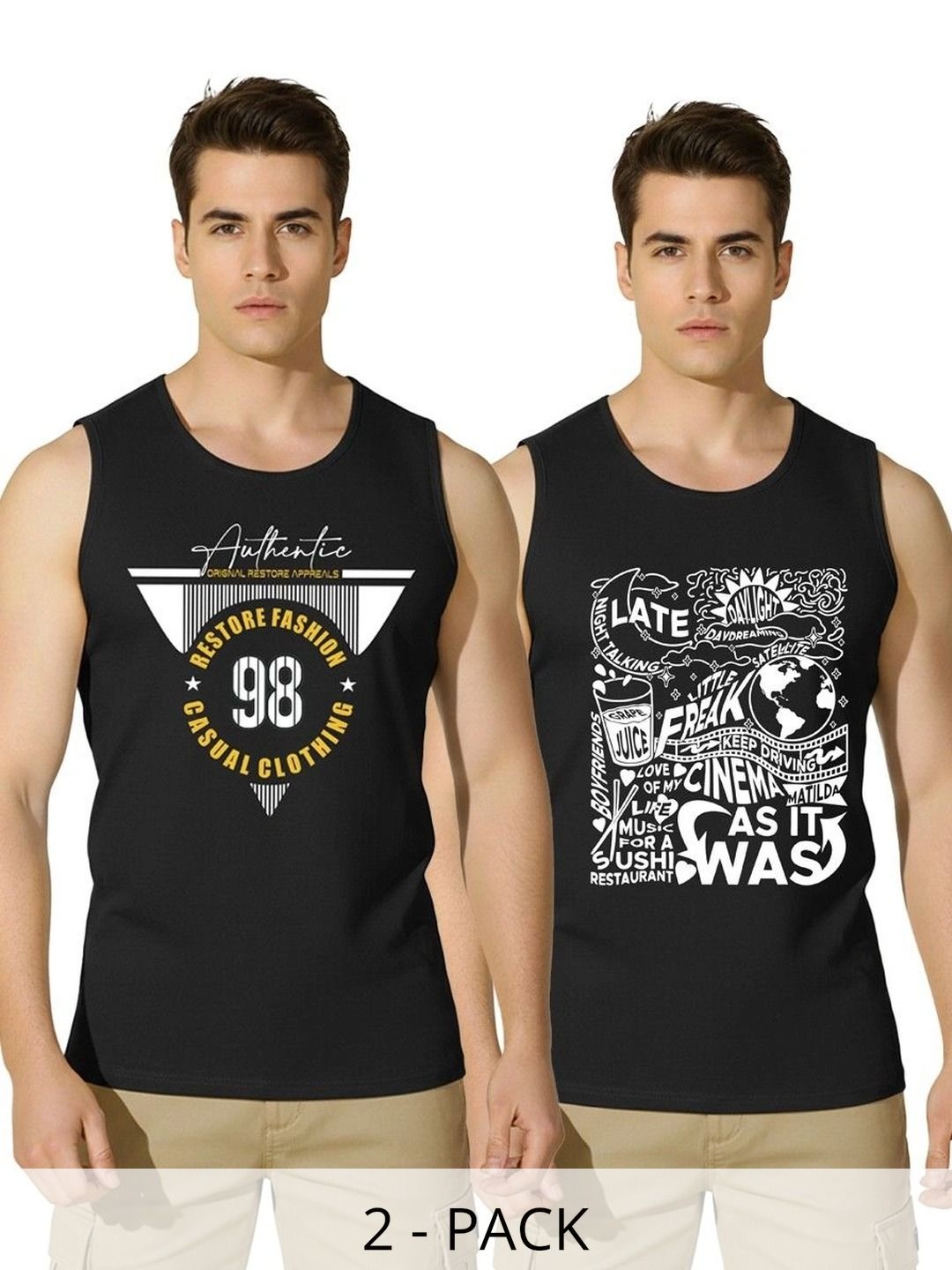 SKY HARBOAR Men Typography 2 Printed T-shirt-picture-40