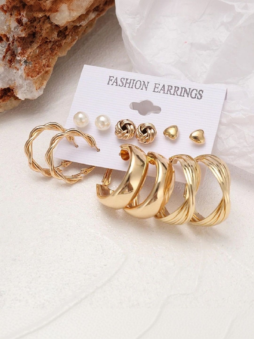 Celestria Geometric Hoop Earrings-picture-41