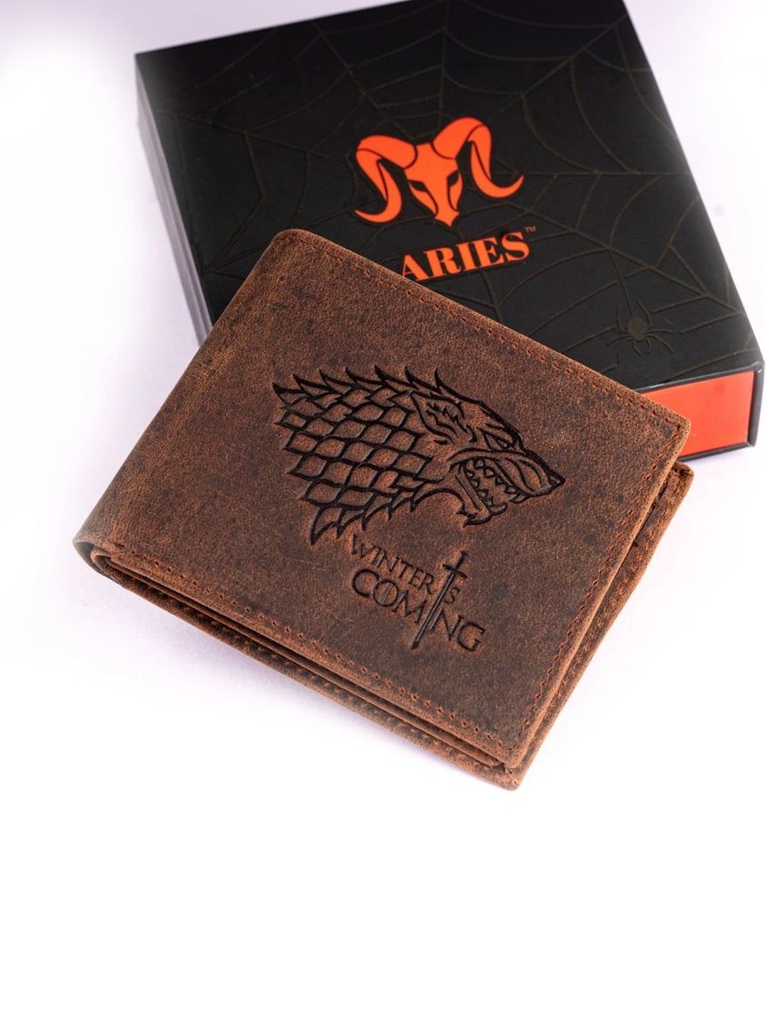 Aries Men Printed Leather Two Fold Wallet-picture-27