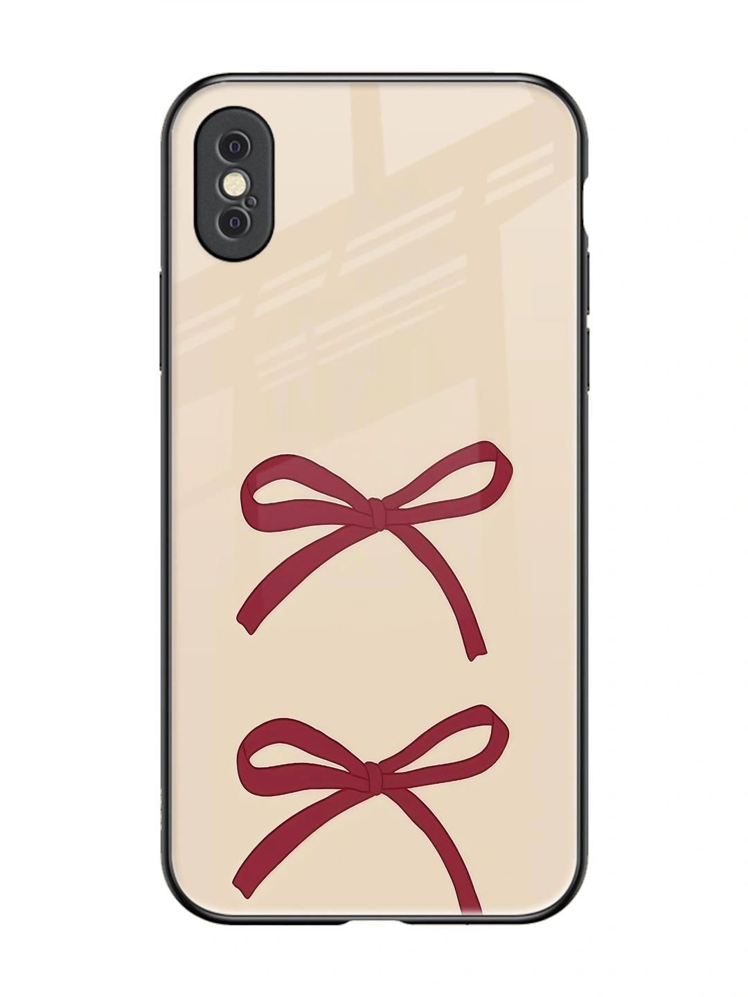 QRIOH Conversational Printed iPhone Xs Back Case Mobile Accessories-picture-43