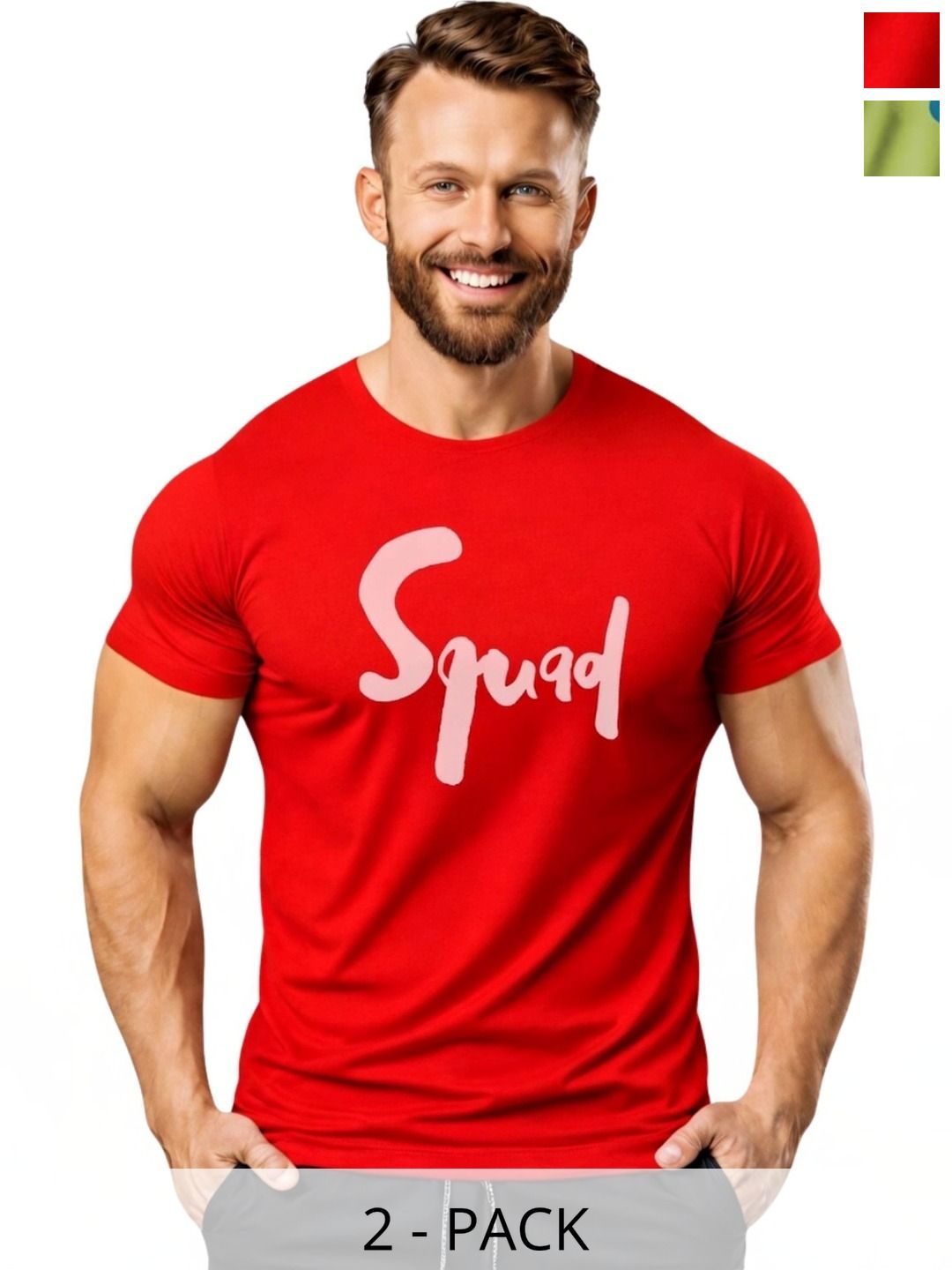 3Colors Men Typography 2 Printed Moisture Wicking T-shirt-picture-33