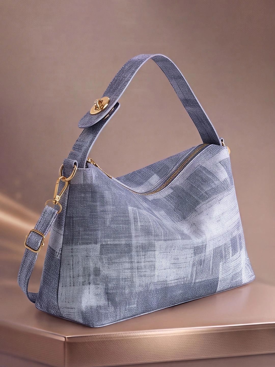 Lara Karen Printed PU Shoulder Bag-picture-21