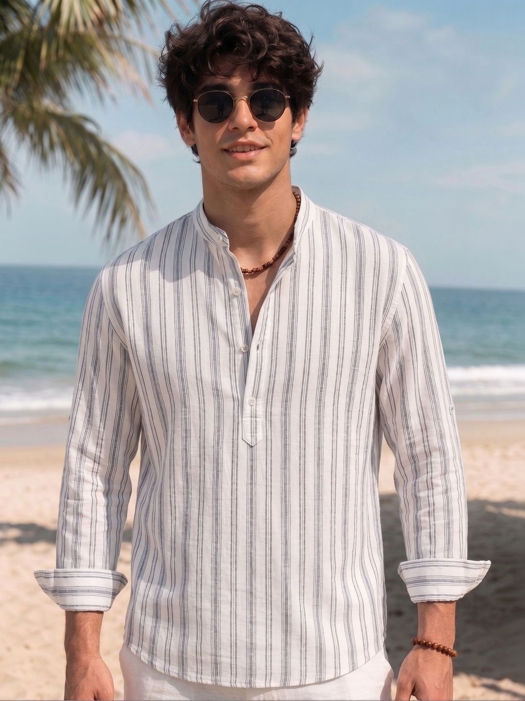 ZBIO Men Striped Kurta-picture-55