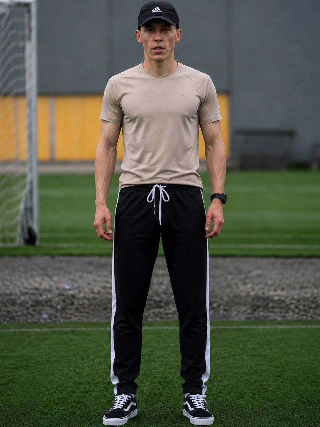 SZN Men Regular Fit Colourblocked Training Joggers-picture-41