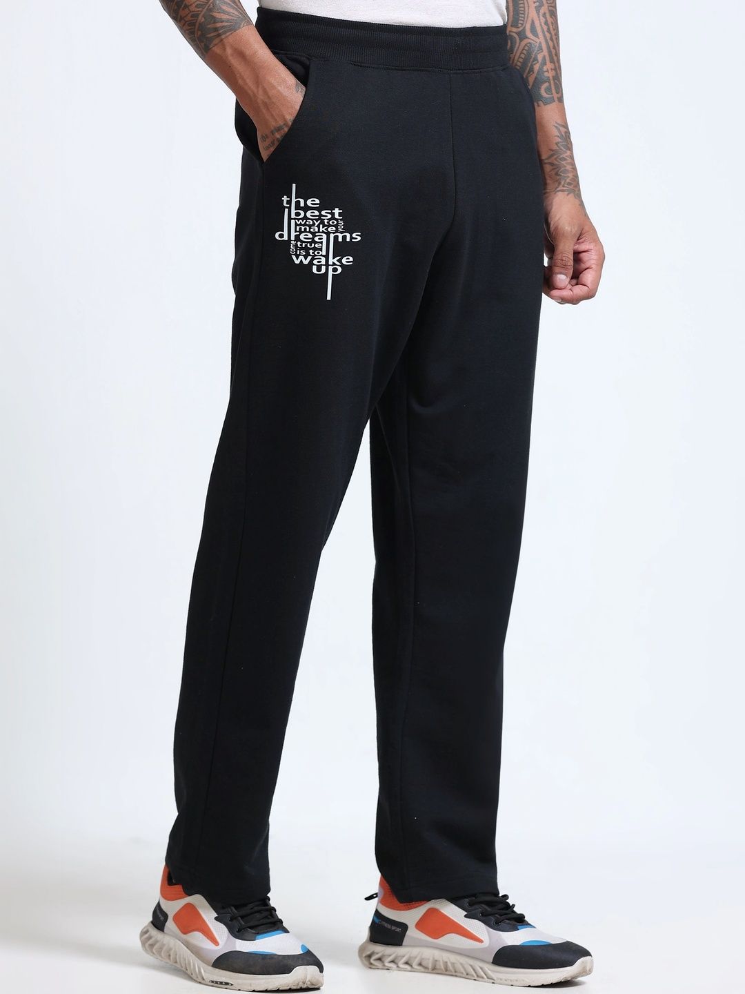 HRX by Hrithik Roshan Men Regular Fit Self Design Track Pants-picture-42