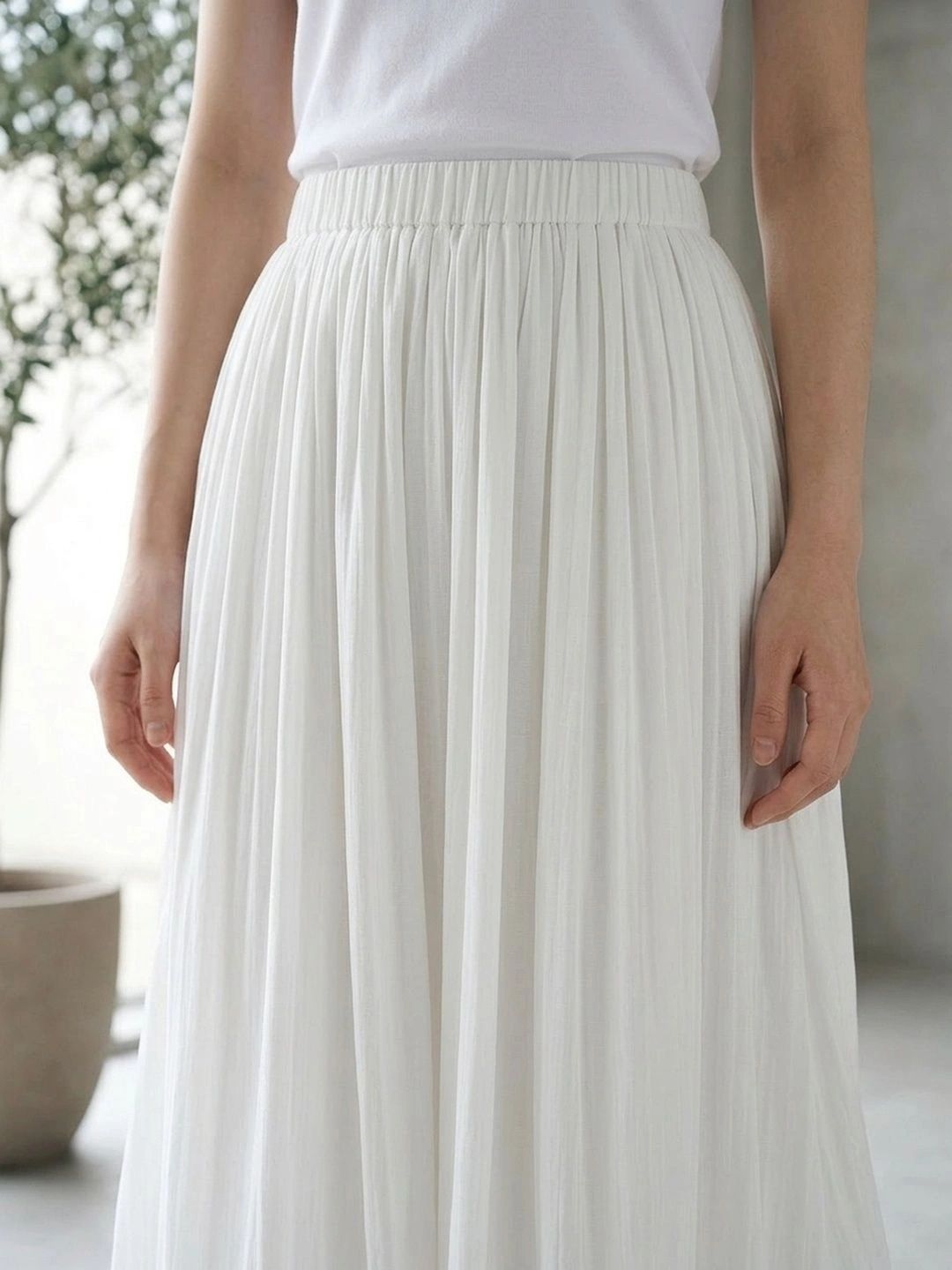Suo Women Midi Balloon Skirt-picture-25