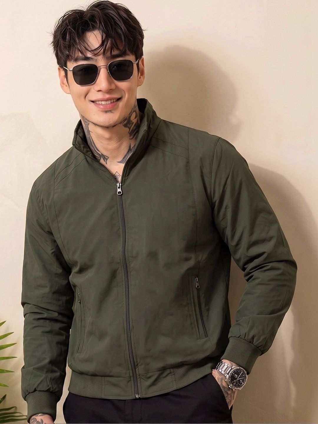 SZN Men Lightweight Bomber Jacket-picture-51