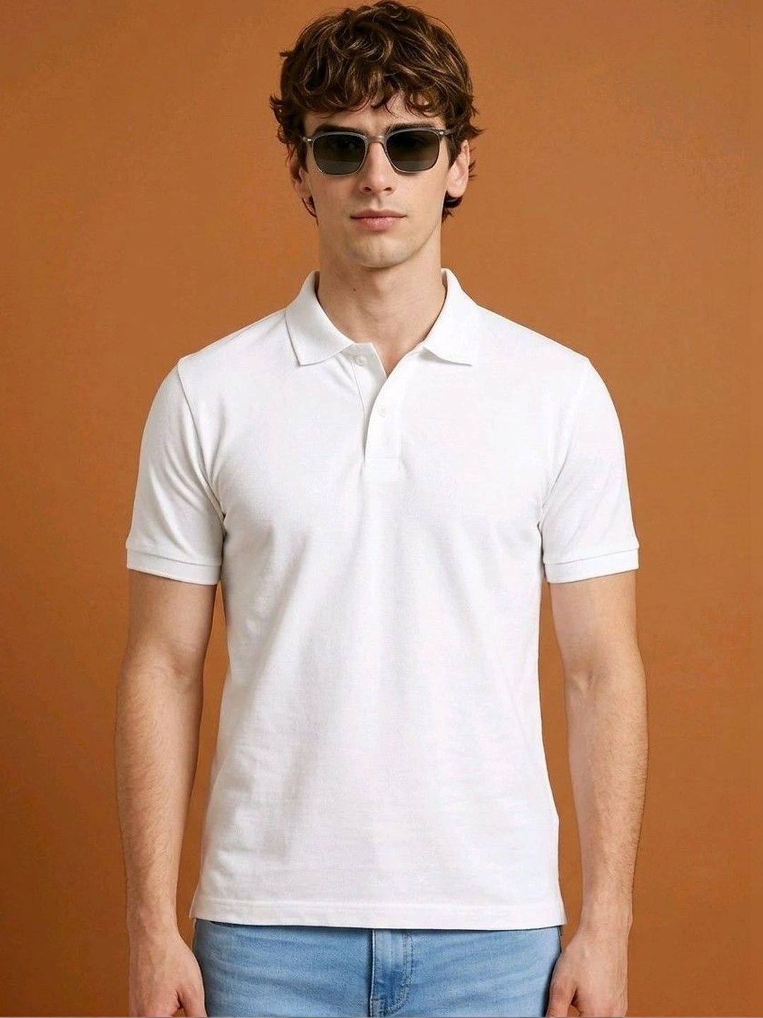 Metronaut Men Polo Collar Pure Cotton T-shirt-picture-50