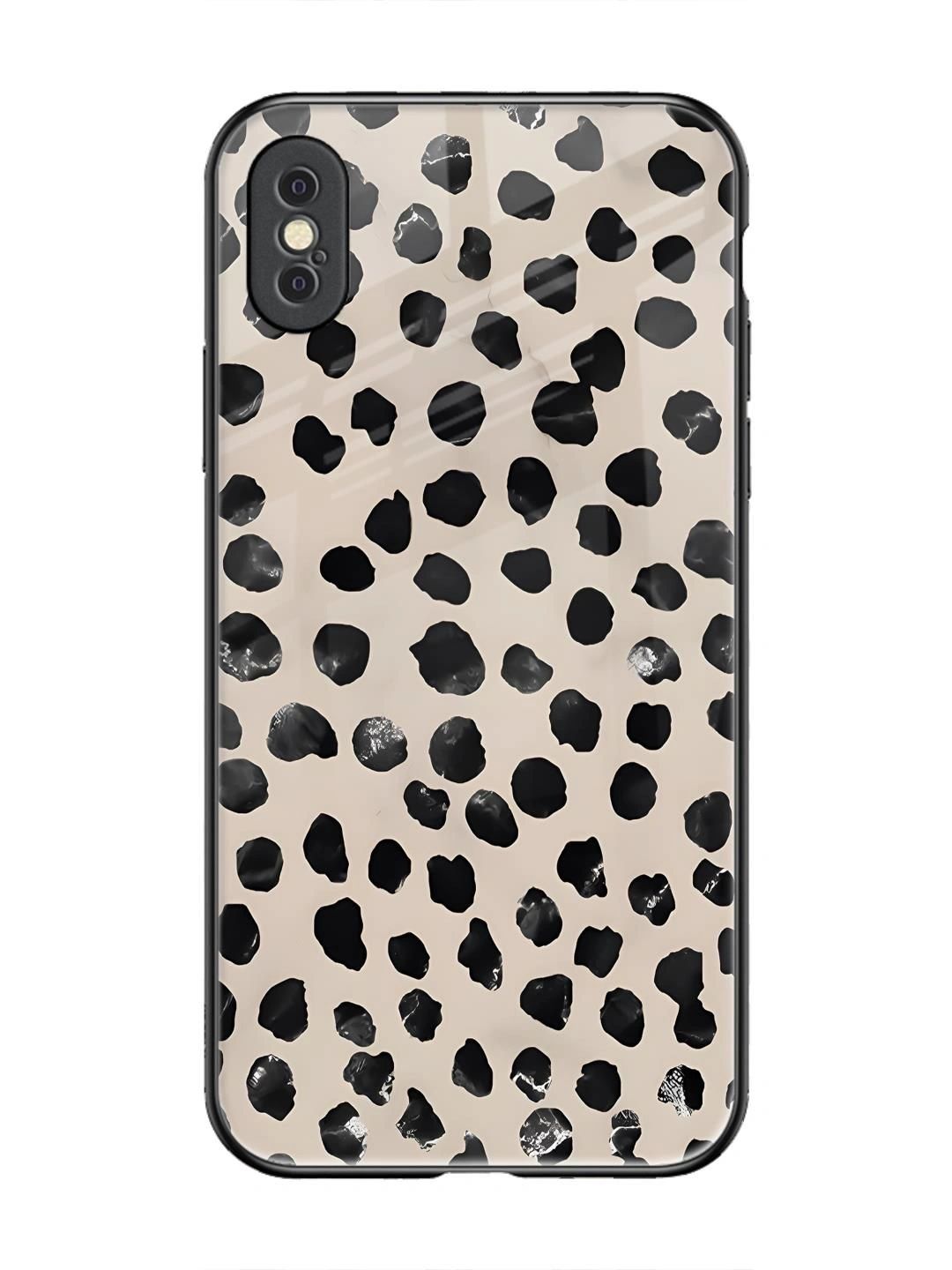 QRIOH Quirky Printed iPhone Xs Back Case Mobile Accessories-picture-19