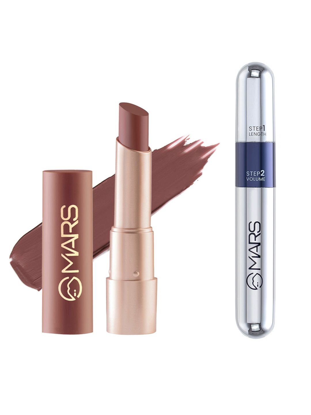 MARS Set of Double Trouble Mascara & Creamy Matte Ultra Pigmented Lipstick-picture-37