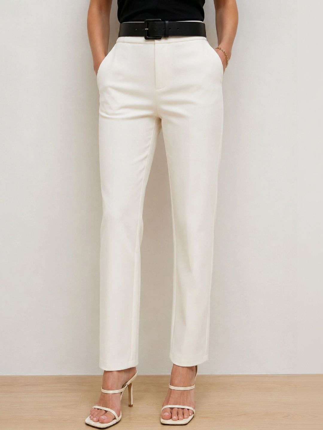 SASSAFRAS BASICS Women Slim Fit Trousers-picture-39