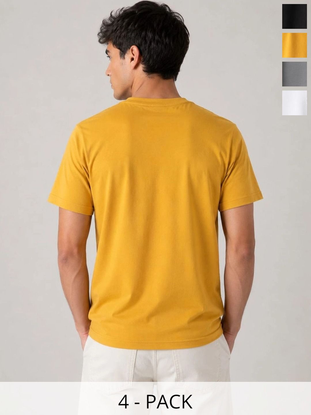 WIKE DENIMS Men Brand Logo 4 Printed T-shirt-picture-32