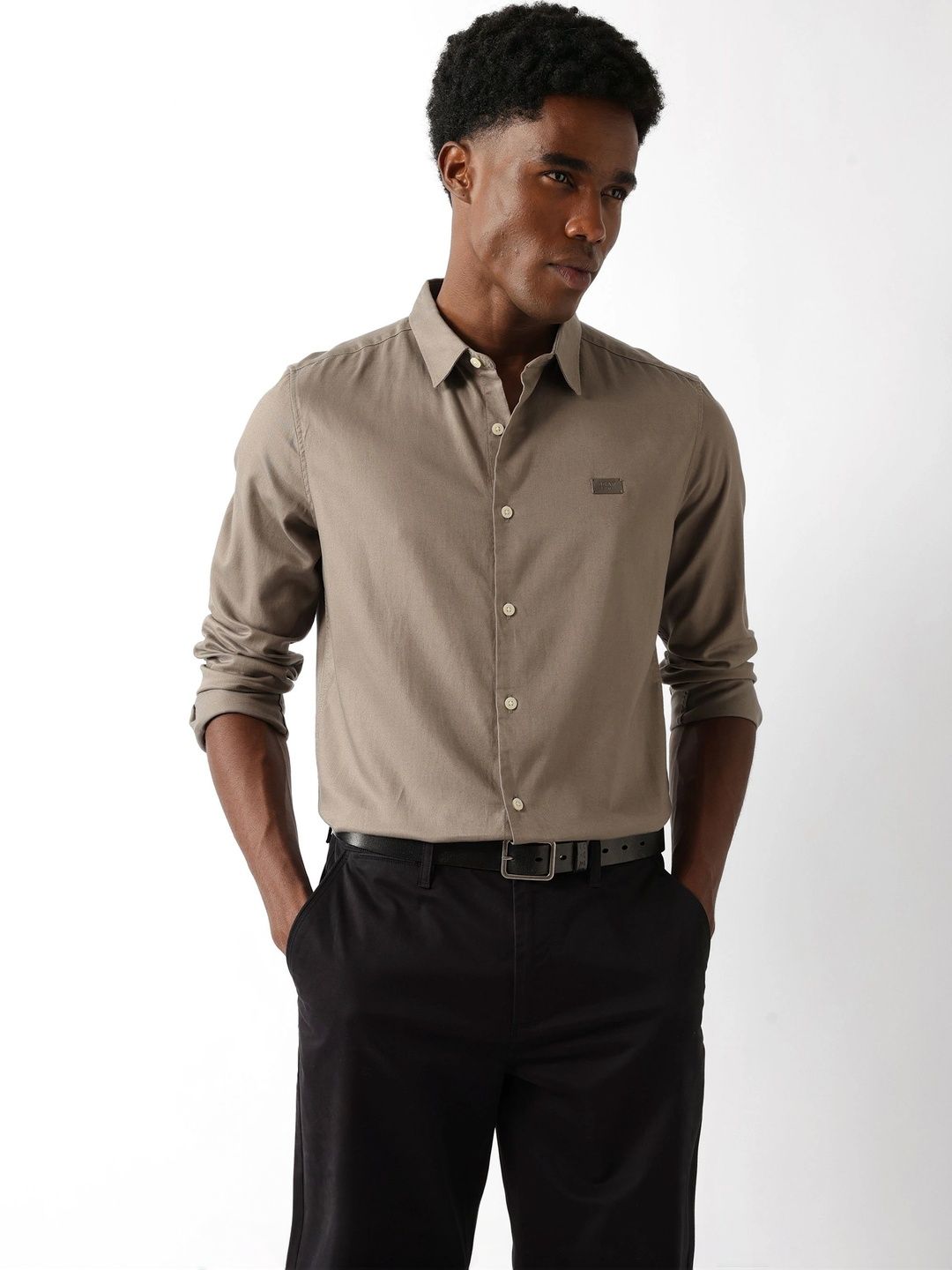 THE BEAR HOUSE Men Slim Fit Casual Shirt-picture-41