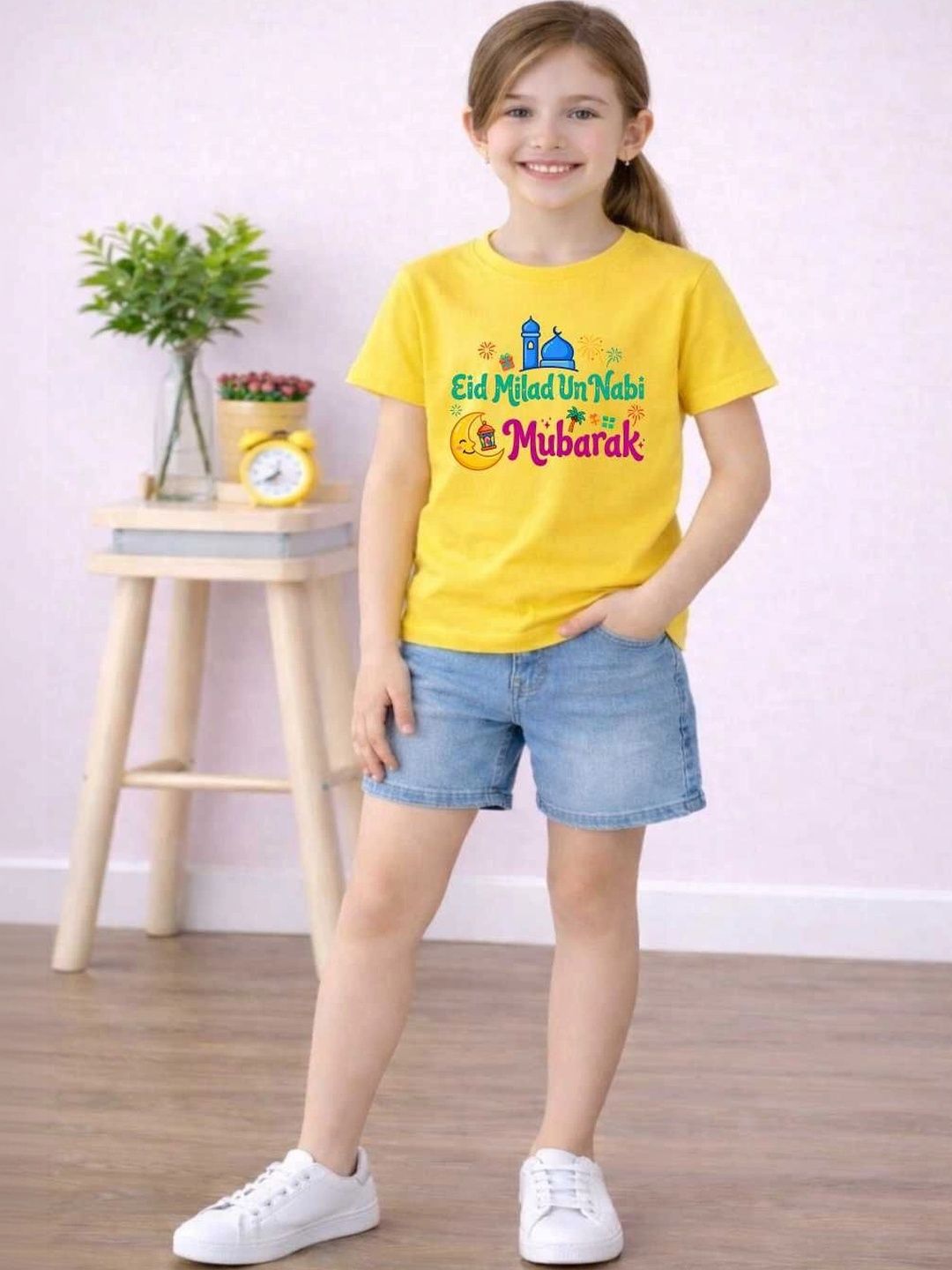 MALKIAT Girls Typography Printed T-shirt-picture-13