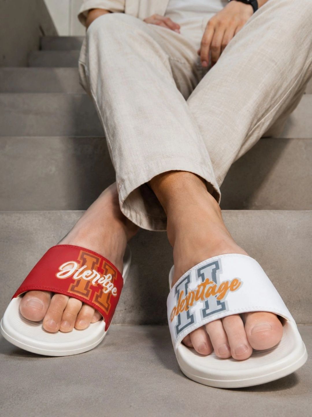 Harvard Men Printed Sliders-picture-20