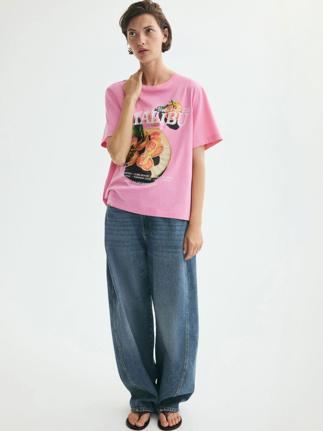 H&M Women Printed T-shirt