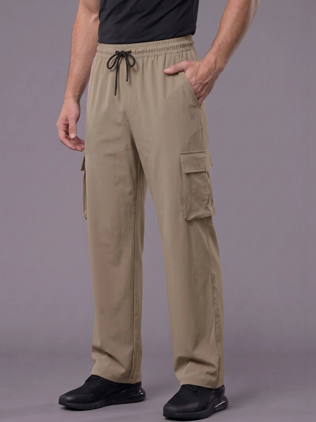 HRX by Hrithik Roshan Men Regular Fit Rapid-Dry Training Cargos-picture-18