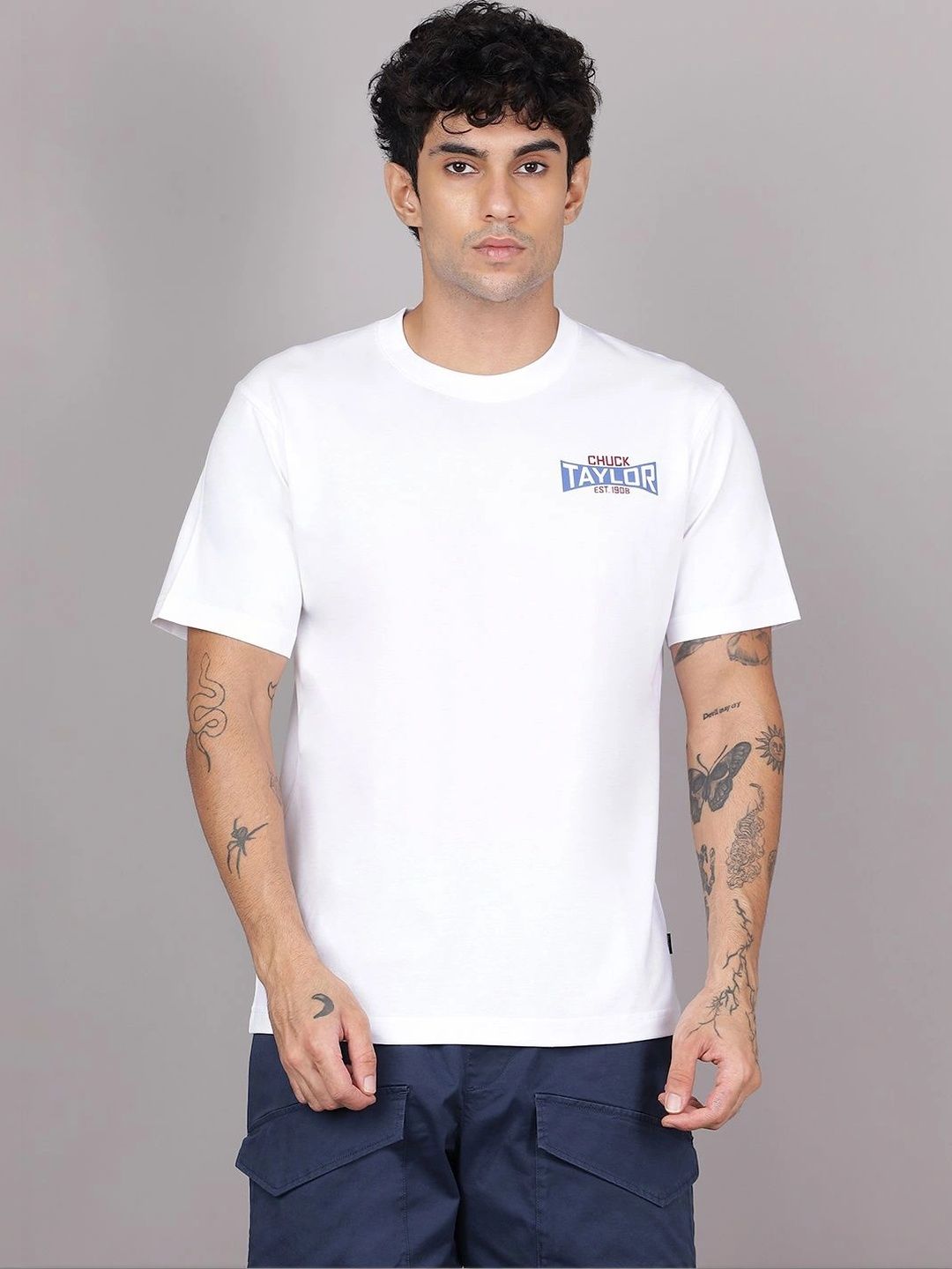 Converse Unisex Typography Printed T-shirt-picture-19