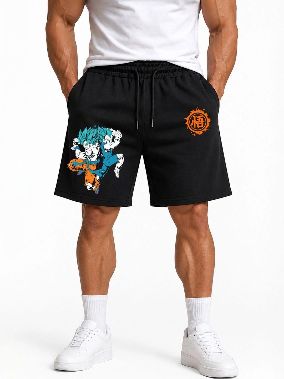 Dressing Hub Men Printed Dragon Ball Z Shorts-picture-23