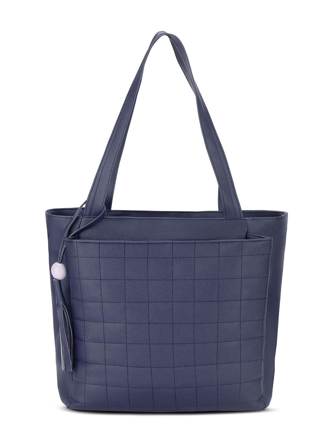 TURBOMAX PU Structured Tote Bag with Tasselled-picture-21