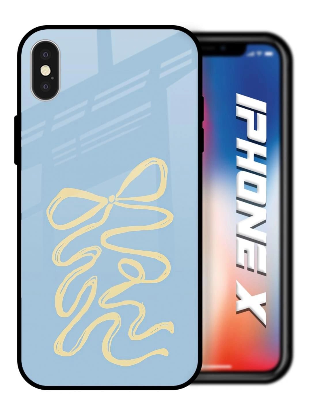 QRIOH Abstract Printed iPhone X Back Case Mobile Accessories-picture-40